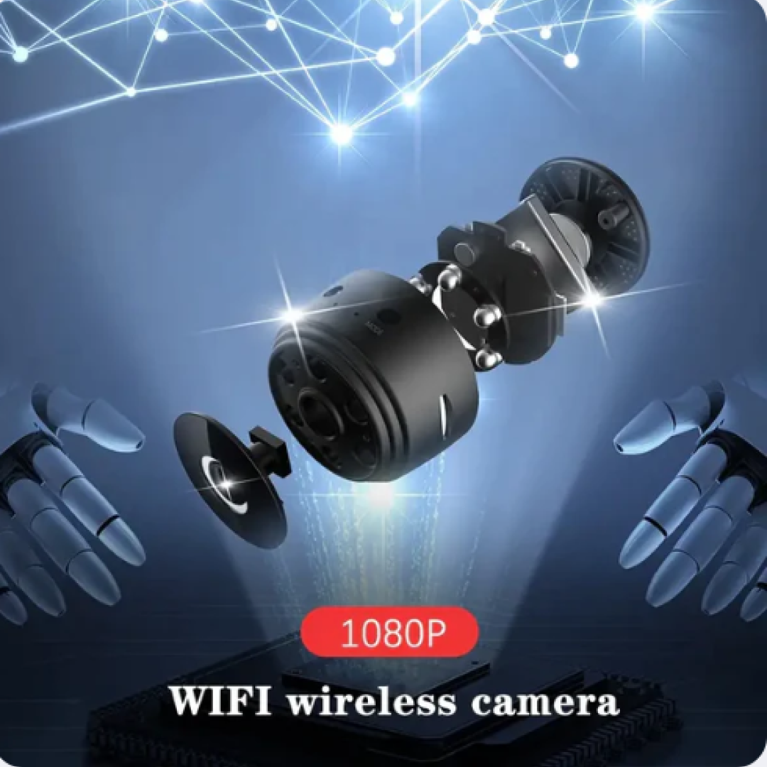 Wireless mini WiFi smart security IP camera