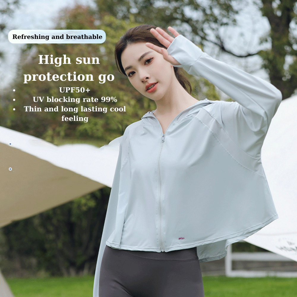 UV Protection Women Cooling Sunscreen Clothes