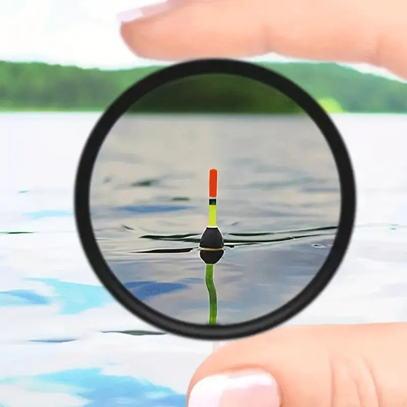 HD Magnifying Glass, Double-Layer Binoculars, Night Vision, For Fishing & Sight-Seeing