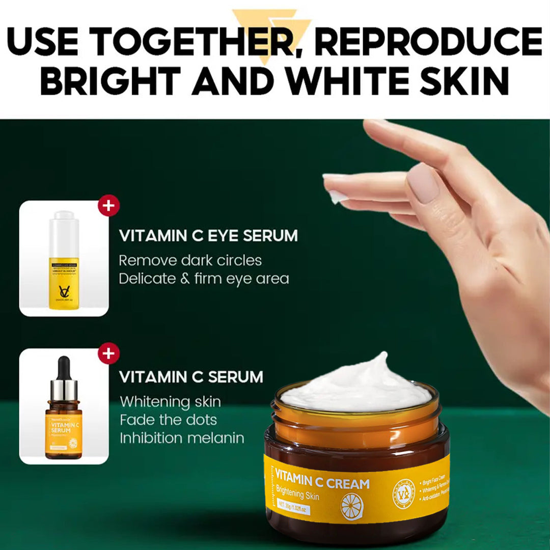 Set Retinol Cream, Night VC Cream, Facial Skin Care Combination VIBRANT GLAMOR Korean