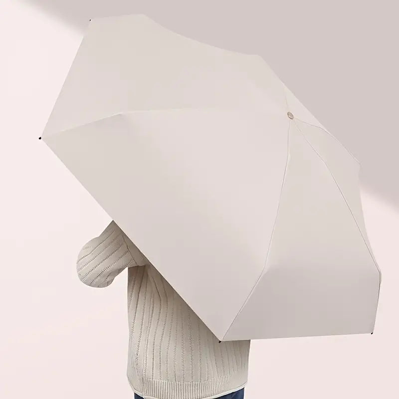 Mini Pocket Umbrella With Case, 15cm to 90cm Lightweight Portable Perfect For Travel, Outdoor Sun & Rain Fashion
